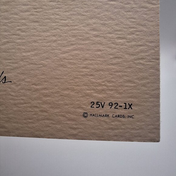 Hallmark Vintage Valentine Greeting Card Contemporary Design Humor Collectible - Picture 7 of 9